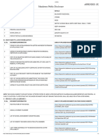 Mandatory Disclosure For SARAS