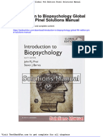 Dwnload Full Introduction To Biopsychology Global 9th Edition Pinel Solutions Manual PDF