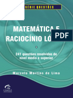 Matemática e Raciocínio Lógico - 241 Questões
