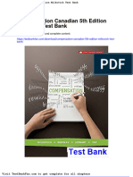 Dwnload Full Compensation Canadian 5th Edition Milkovich Test Bank PDF