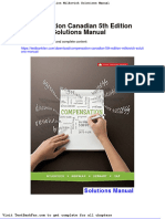 Dwnload Full Compensation Canadian 5th Edition Milkovich Solutions Manual PDF