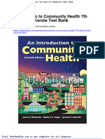 Dwnload Full Introduction To Community Health 7th Edition Mckenzie Test Bank PDF