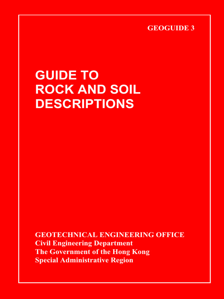 Hong Kong Rock and Soil Guide | PDF | Rock (Geology) | Geology