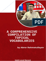 A Comprehensive Compilation of Topical Vocabularies