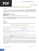 Teacher Leave Application Form | PDF