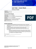 SITXKOP005 Unit Assessment Task 2