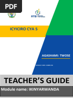 p5 Kinyarwanda Scheme 2024-2025 - 015958 | PDF | Languages Of Africa ...