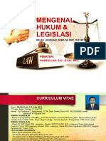 Mengenal Hukum Dan Legislasi
