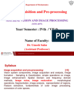 L3 - Image Noise and Image Restoration