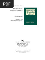 The Puzzle of Ethiopian Politics: Terrence Lyons