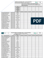 Diálogo Diário de Segurança (DDS) - Lista de Presença