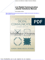 Dwnload Full Introduction To Digital Communication 2nd Edition Ziemer Solutions Manual PDF