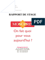 Rapport de Stage