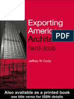 1 - Exporting American Architecture