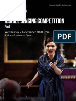 London Handel S - Singing Competition Programme FINAL