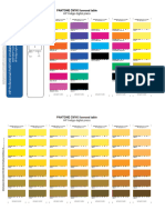 HP Indigo CMYK Pantone