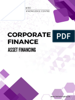 5 Types of Asset Financing