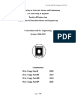 B. Sc. Curriculum 2021-22