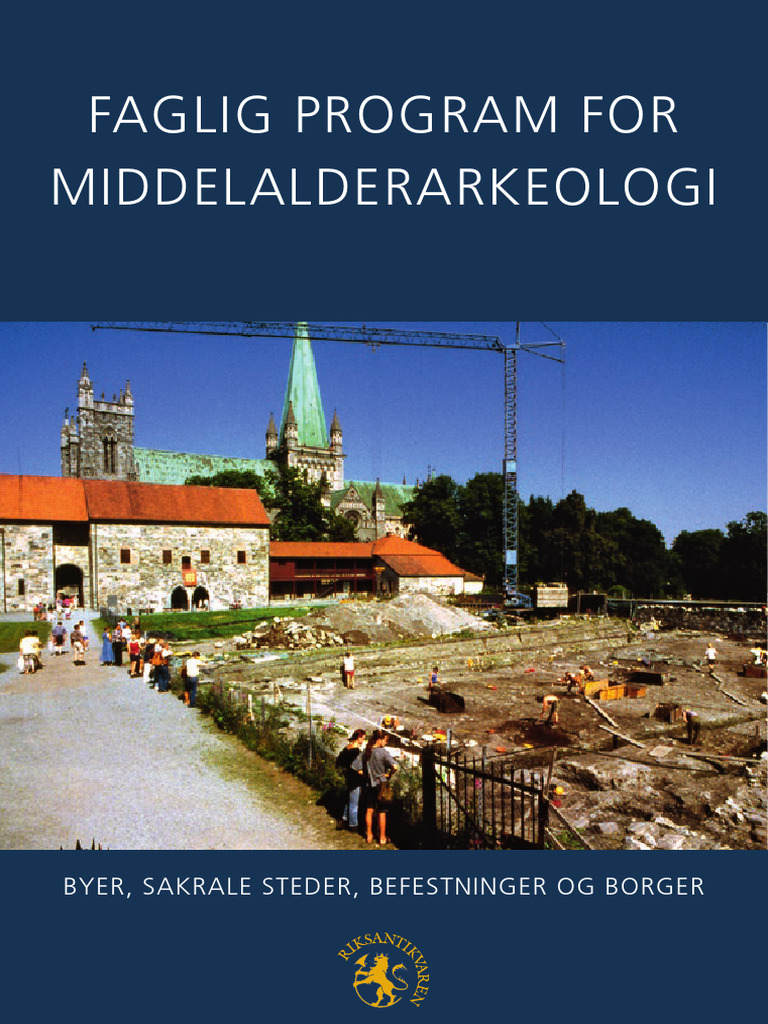 Faglig Program Middelalderarkeologi Stor | PDF, image size:768x1024
