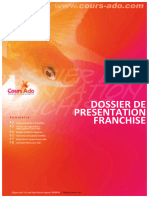 Dossier de Presentation Franchise: P3 P4 P5 P7 P8