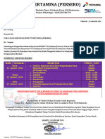 Surat Panggilan Calon Karyawan (!) Bumn Pt. Pertamina (Persero) Pusat 2024