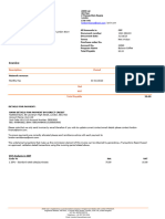 Invoice: Document Number Document Date Terms All Amounts in