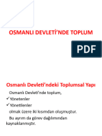 Osmanli Devleti̇'Nde Toplum