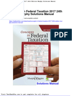 Dwnload Full Concepts in Federal Taxation 2017 24th Edition Murphy Solutions Manual PDF