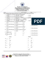 2nd Periodical Examination Front