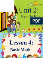 Unit 2 - Lesson 4 - Basic Math