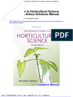 Dwnload Full Introduction To Horticultural Science 2nd Edition Arteca Solutions Manual PDF