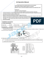 A4 Electric Control Manual