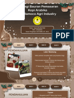 Strategi Bauran Pemasaran Kopi Arabika PT Ramoco Agri Industry - Ageng Mustika Ratri - A1A020023