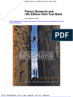 Dwnload Full Motivation Theory Research and Application 6th Edition Petri Test Bank PDF