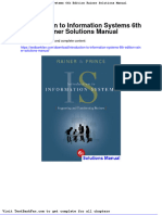 Dwnload Full Introduction To Information Systems 6th Edition Rainer Solutions Manual PDF