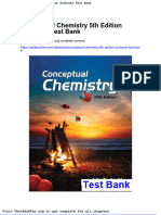 Dwnload Full Conceptual Chemistry 5th Edition Suchocki Test Bank PDF