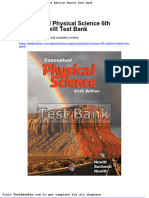Dwnload Full Conceptual Physical Science 6th Edition Hewitt Test Bank PDF