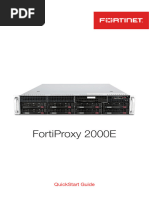 FortiProxy 2000E QSG