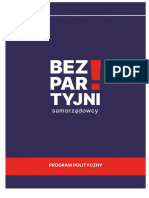 Program Polityczny Bezpartyjni Samorzadowcy 2023 1