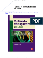 Dwnload Full Multimedia Making It Work 9th Edition Vaughan Test Bank PDF