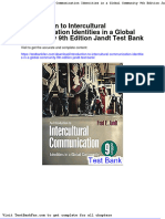 Dwnload Full Introduction To Intercultural Communication Identities in A Global Community 9th Edition Jandt Test Bank PDF
