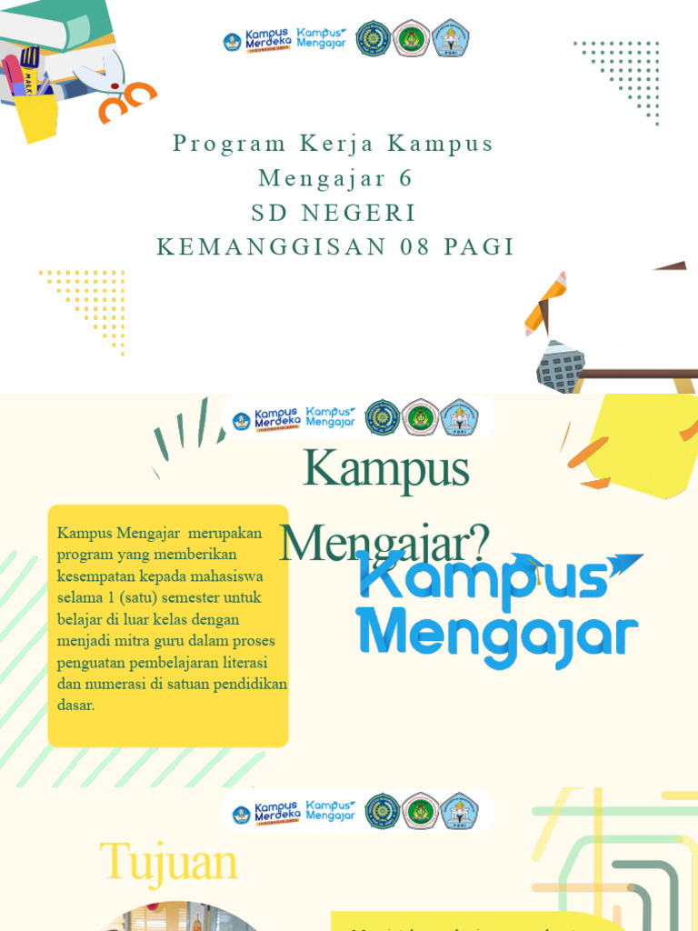 Program Kerja Kampus Mengajar 6 | PDF