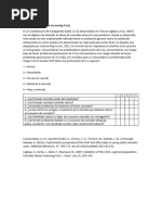 Cuestionario MDQ Mood Disorder Questionnaire | PDF