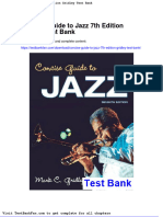 Dwnload Full Concise Guide To Jazz 7th Edition Gridley Test Bank PDF