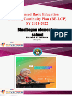 District Enhanced BE-LCP 2021-2022