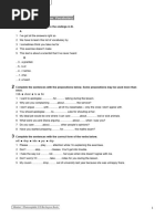 MINDSET 1 EXERCISES TEST 1 Pendientes 1º Bach VOCABULARY AND GRAMMAR ...