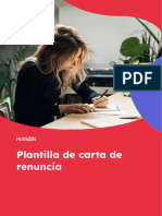 Plantilla de Carta de Renuncia Juan Rangel