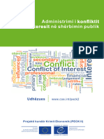PECK II - Toolkit For Managing Conflict of Interest in The Public Service - ALB
