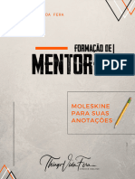 Moleskine Formacao Mentores