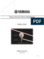 A Yamaha Piano Spare Parts Handbook